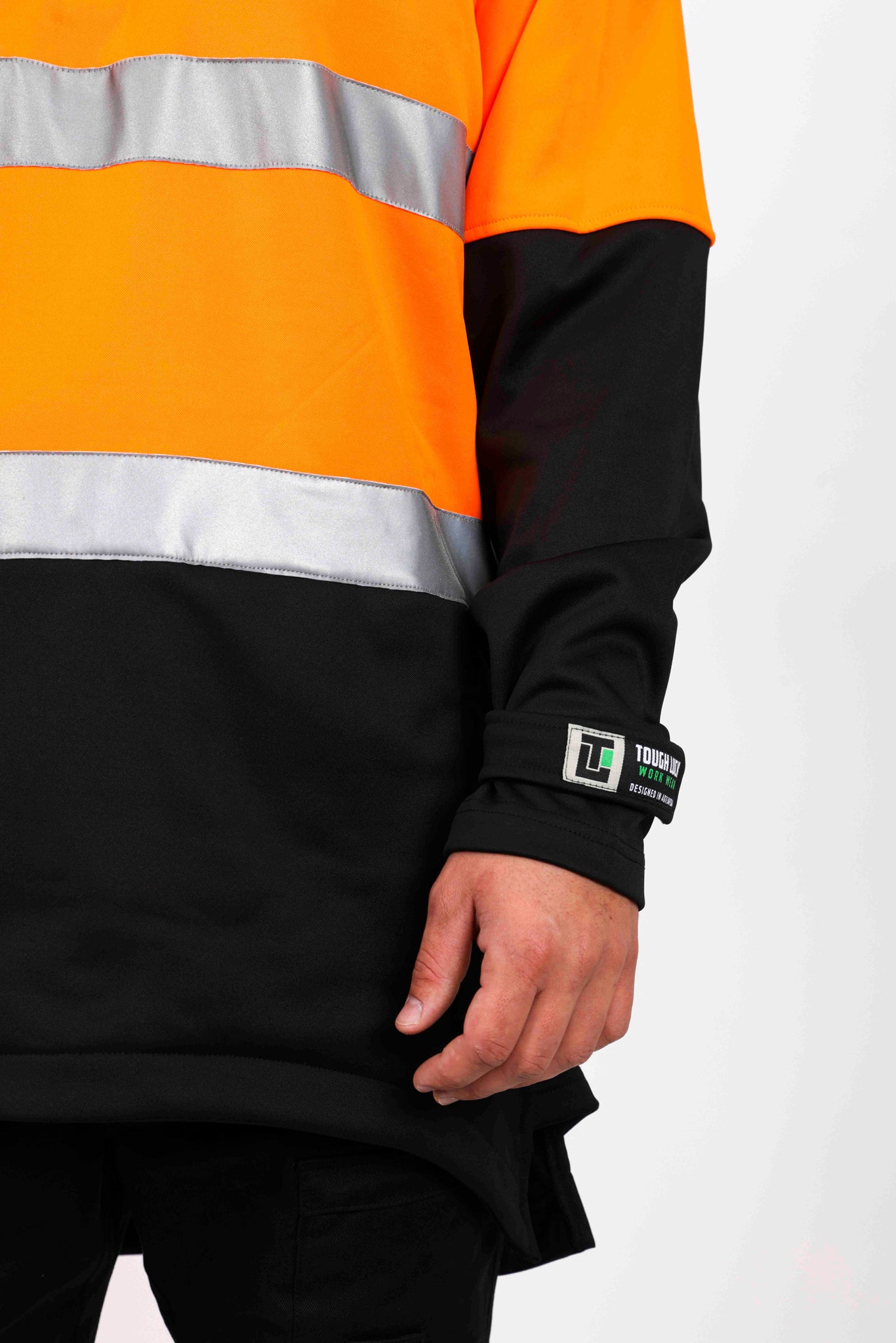 Tradesman Hi Vis Hoodie - Orange