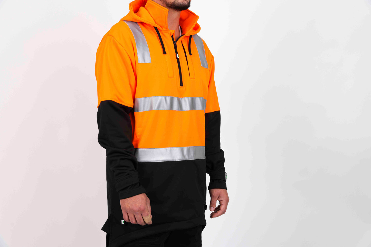 Tradesman Hi Vis Hoodie - Orange