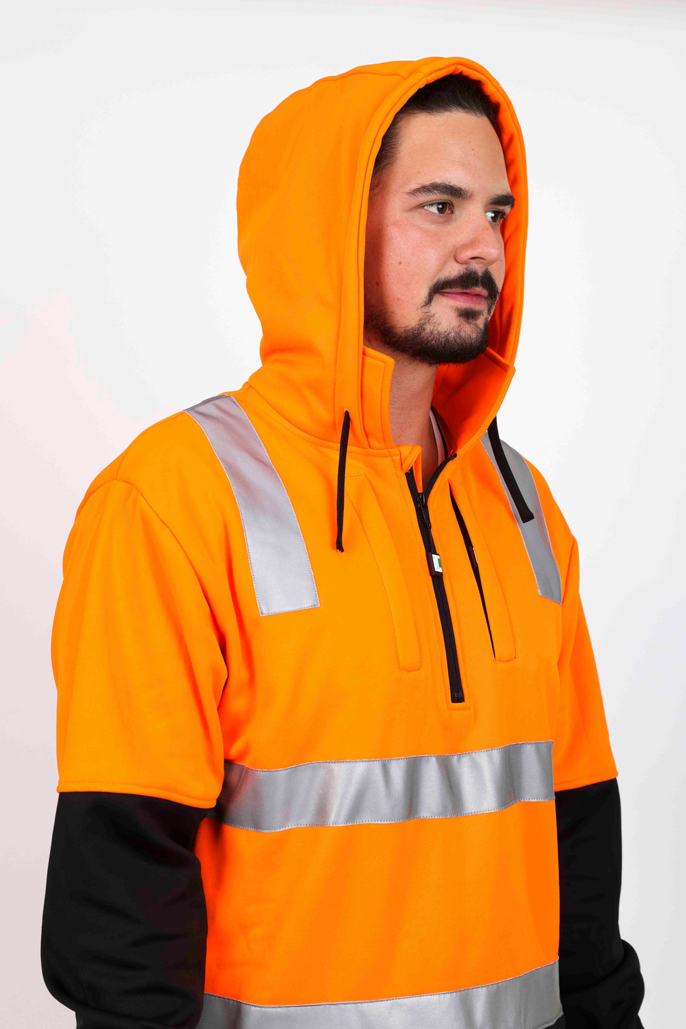Tradesman Hi Vis Hoodie - Orange