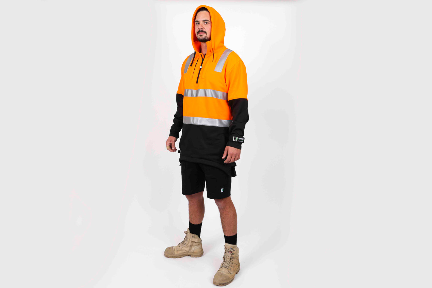 Tradesman Hi Vis Hoodie - Orange