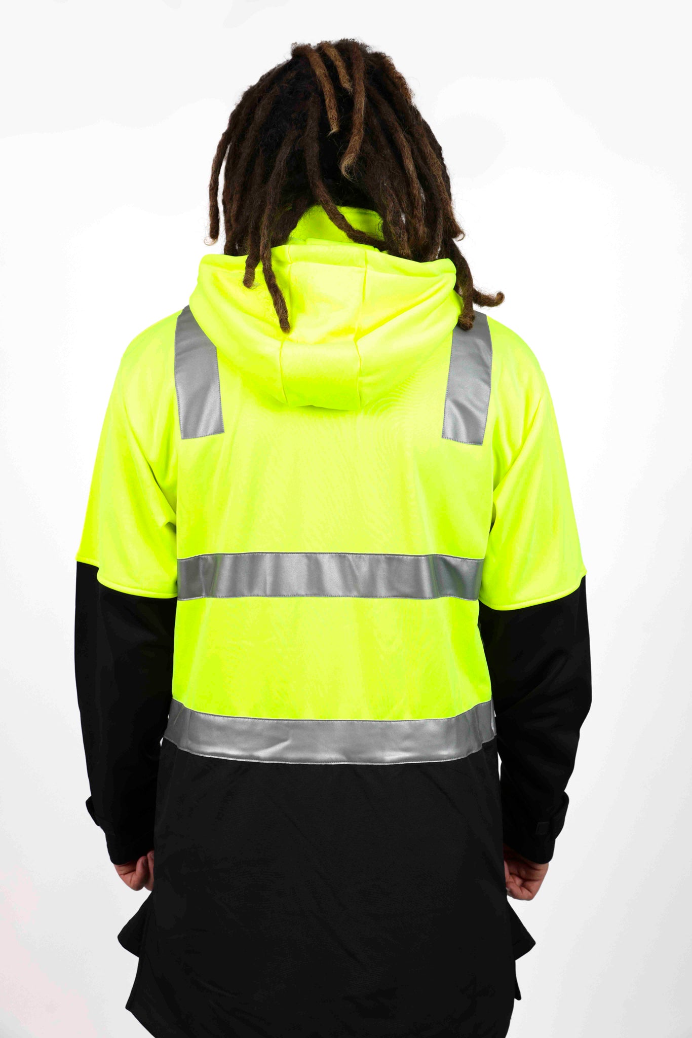 Tradesman Hi Vis Hoodie -Yellow